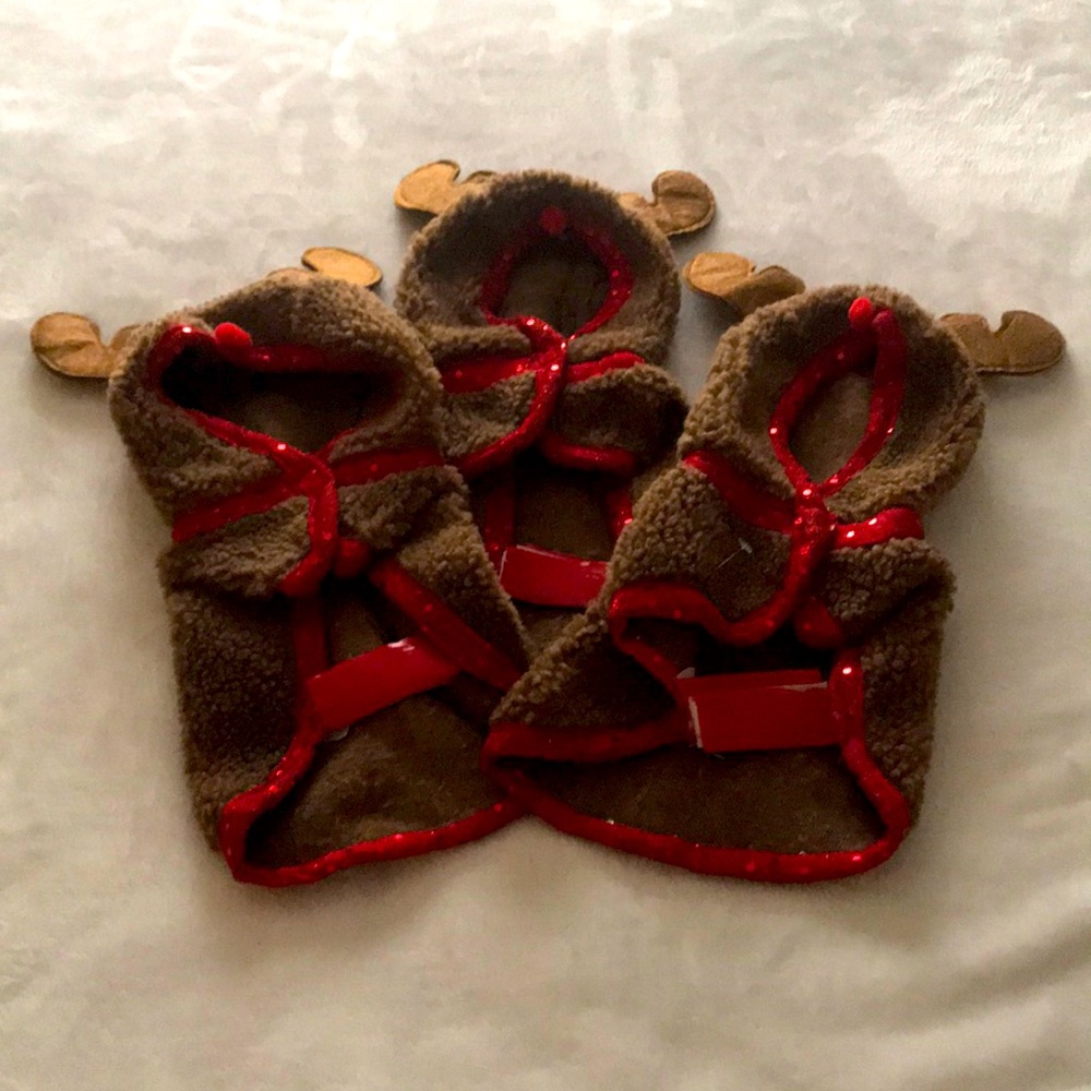 3 REINDEER DOG SUITS